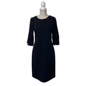 Glamour Black Dress With Zipper Size 8 NWT